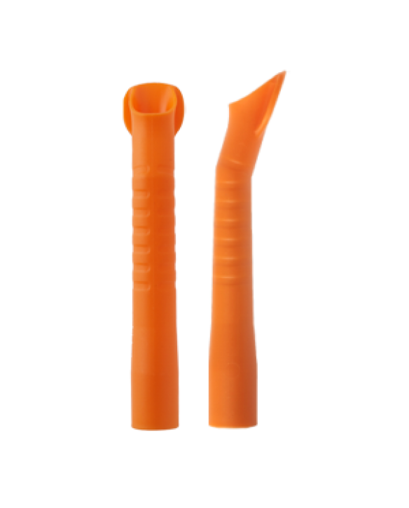 Пылесосы для аспирации слюны и фракции Monoart оранжевые автоклавируемые D=16 мм, 10шт. 