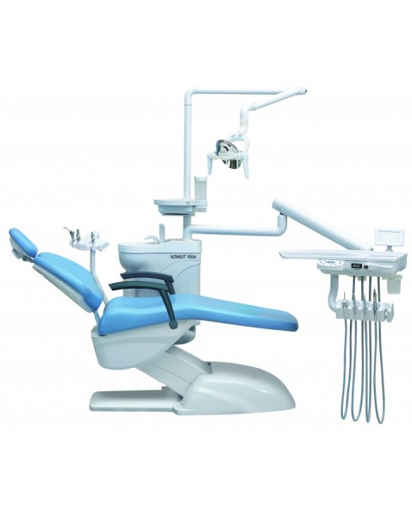 Установка стоматологическая Azimut 100А н.п. темно-синий, 2 стула в комплекте
