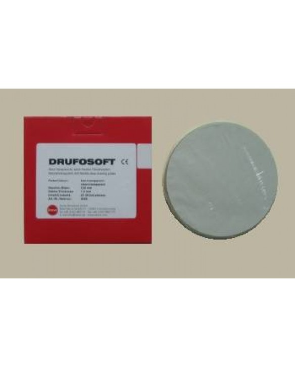 Пластины для изготовления капп DRUFOSOFT 1,5х120мм, прозрачные, 20шт