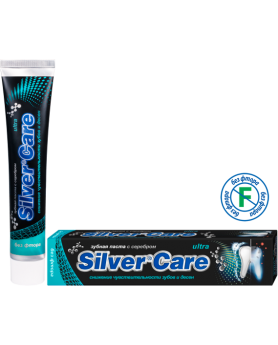 Зубная паста с серебром "Silver Care" Ultra без фтора