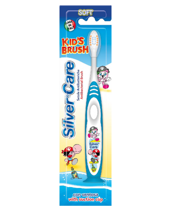 Зубная щетка "Silver Care" Kids Brush для детей от 2 до 6 лет на подставке арт.664