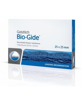 Bio-Gide 25x25 мм, резорбируемая двухслойная барьерная мембрана