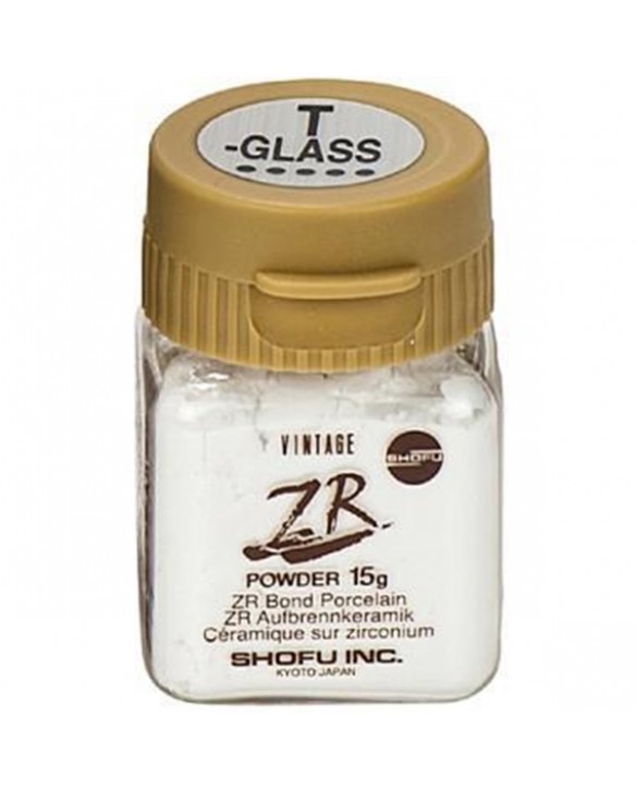 Cистема керамических масс: Vintage ZR, Эмаль-эффекты, 15г., Shofu (T-Glass 9163)												