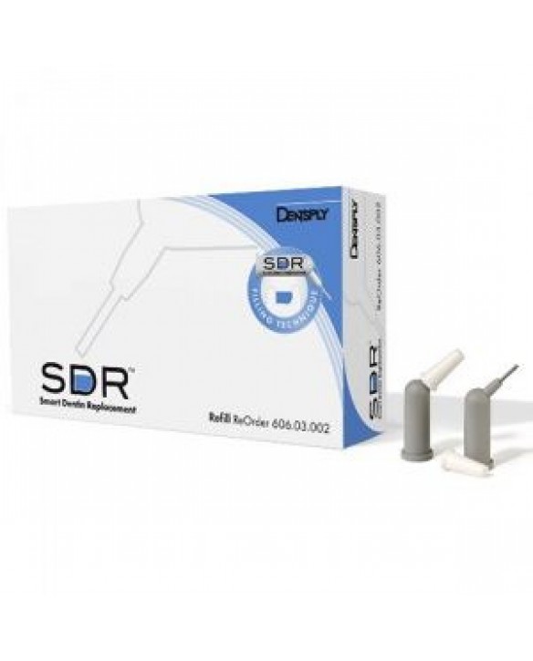 СДР SDR (50 капсул по 0,25 г.) жидкотекучий материал для жевательных зубов, Dentsply (США)