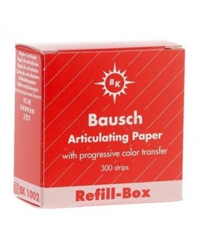Артикуляционная бумага "Bausch" ВК 1002 (красная) 200 мкр