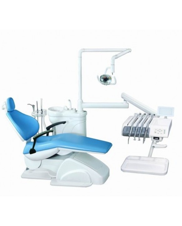 Установка стоматологическая Azimut 100А в.п. светло-синий, 2 стула в комплекте